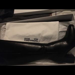 DVF Reese boots, black